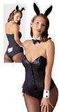 Cottelli 5-delige sexy konijnenkostuum voor meisjes, zwart, groot