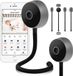 Lionelo Babylline SMART – Intelligente babyfoon – Overal installeren – Bewegings- en geluidsdetectie – APP-bediening – Nachtzicht – Tweerichtingscommunicatie – Temperatuursensor
