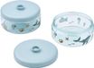 Liewood Boîtes à nourriture pour bébé Dominique Tritan 500 ml Lot de 2 - Sea Creature / Sandy