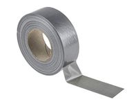 RS PRO Textieltape zilver, 0,23 mm x 50 mm x 50 m