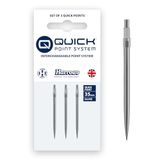 Harrows Quick Points Silver 35 mm