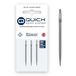 Harrows Quick Points Silver 35 mm