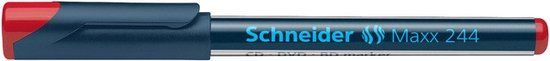 Schneider Schrijfwaren Schneider Maxx 244 CD/DVD marker rood