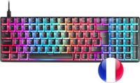 Mars Gaming MKULTRA Toetsenbord USB AZERTY Frans Zwart