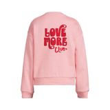Me & My Monkey rechtvallende sweater met backprint
