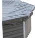 Gre Accessoires Hivernage Bâche Pour Piscine Ovale Gris 574 x 436 cm