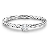 Glanzstücke München Zilveren ring Sterling zilver Zirkonia - Dames