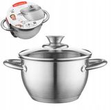 Florina Henry RVS Pan 1,7L - Inductie & Gas - Diameter 16cm