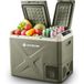AAOBOSI Glaciere Electrique 40l,glacière À Compresseur, Glaciere Electrique 12v 220v, Double Zone, Pour Voiture, Camion, Bateau, Camping-car Et Camping [classe Énergétique B]