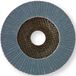 Berner 50908 Slijpschijf fiber (lamellenschijf) bol 125mm P80
