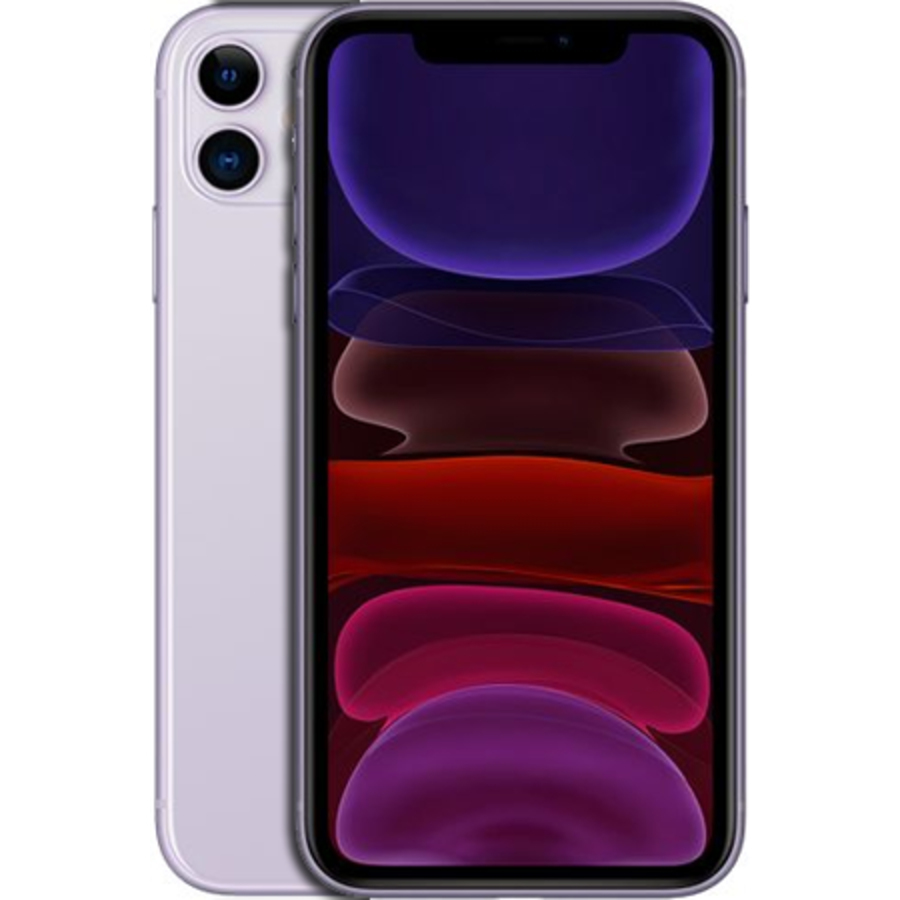 Forza Refurbished  Apple iPhone 11 64GB Purple - Zo goed als nieuw / 64 GB / 