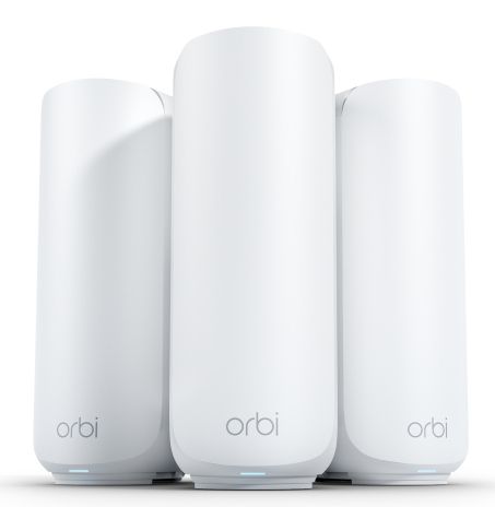 NETGEAR Orbi RBE373 - Mesh WiFi 7 System - 3-Pack - White