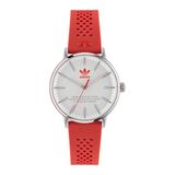 Adidas Originals Code One AOSY23024 Horloge - Siliconen - Rood - Ø 38 mm