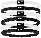 Nike Accessories Flex Haarelastiek 6 Eenheden Wit, Zwart