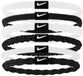 Nike Accessories Flex Haarelastiek 6 Eenheden Wit, Zwart