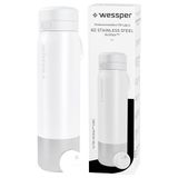 Wessper Waterfilterfles, Roestvrij Staal, 1L, Wit