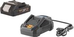 Procraft Starterset 20 V 20/4A snellader + 1x 20/2A accu 2,0 Ah