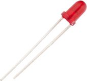 Schiefer LED Diode | Single Led 3V 20mA DC Helder Rood 30K uur
