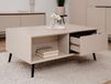 ANOLARO Table basse 2 tiroirs sable
