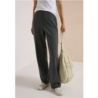 cecil Broek met High Waist en rechte pijpen in een Loose Fit-pasvorm