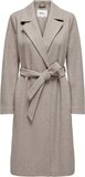 Only Jas Onlalvilda Life Wrap Coat Otw Noos 15314362 Simply Taupe/melange Dames Maat - S