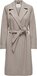 Only Jas Onlalvilda Life Wrap Coat Otw Noos 15314362 Simply Taupe/melange Dames Maat - S