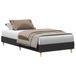 VidaXL Bedframe Zwart 138 x 193 x 25 cm