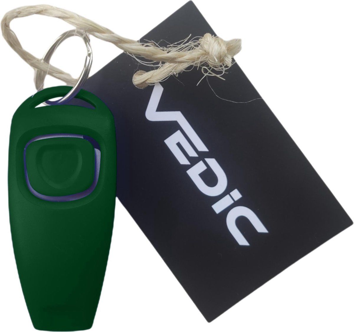 VEDIC VEDIC® - Luxe clicker met fluit - Groen - Hondentraining