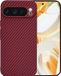 Techsuit Hoesje geschikt voor Google Pixel 9 Pro - Carbonite FiberShell Carbon Back Cover - Rood