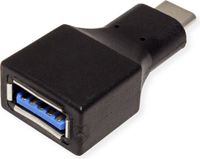 VALUE USB 3.2 Gen 1-adapter, USB Type C - A, M/F, OTG, zwart