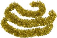 Ger Import Kerstslingers - 2 stuks - Glitter Goud - Folie - 180 x 12 cm