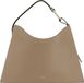 FURLA Sac bandoulière en cuir Nuvola Hobo Greige Taupe