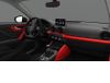 Audi 81A072540Z3M Decoratief scherm voor binnenspiegel Q2 automatisch blendend in misano-rood