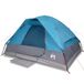Tente dôme 6 personnes imperméable bleu