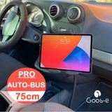 GOOS-E Tablet houder auto bus + Telefoonhouder auto bus PRO (6-14 inch) – iPad houder auto bus - EXTRA LANG 75 cm