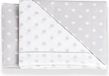 Italbaby 3-delige kinderwagen bekledingset - Wit/Grijs