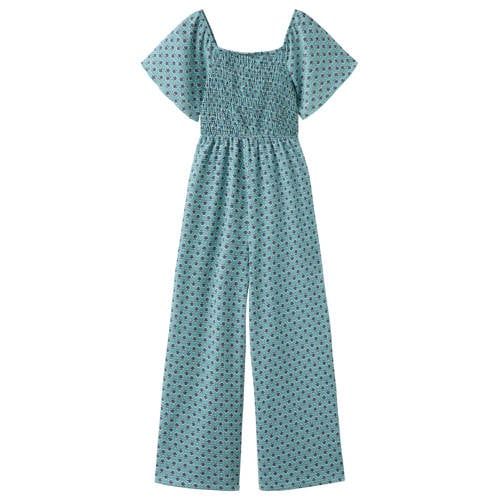 Mango Kids jumpsuit turquoise