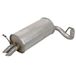 BOSAL Endschalldämpfer 190-193 | Compatibel met: CITROËN C5 III, C5 III Break, PEUGEOT 407, 407 Coupe, 407 SW
