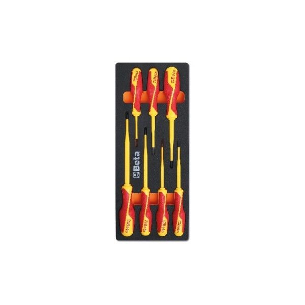 Beta M222 Foam inlay met 1000V geïsoleerd gereedschap voor elektrotechnisch onderhoud - 024500222