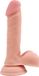 Realistische Pure Naturally - Undressed Debater - Liquid Siliconen Dildo - 19,2 x 3,6 cm - Lichte Huidskleur