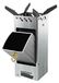 Raketkachel pour Camping avec Pieds et Plaque de Grill