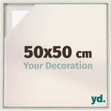 yd, Cadre 50x50 cm White Wash - Cadre pour toile - MDF Lyon