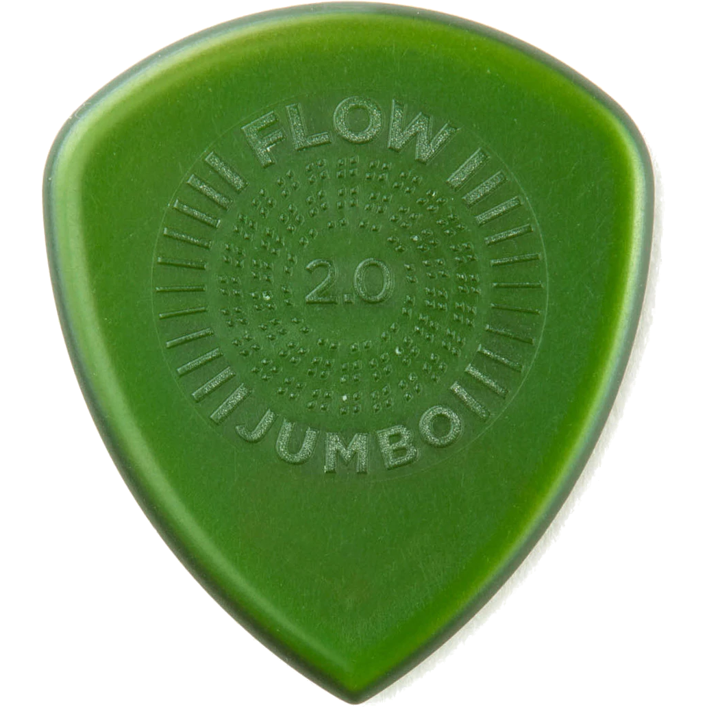 Dunlop Flow Jumbo Grip Pick 2.0mm - 12 stuks