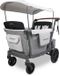 WonderFold L4 Bolderkar - Kinderwagen met 4 zitplaatsen - Opvouwbaar - Grijs