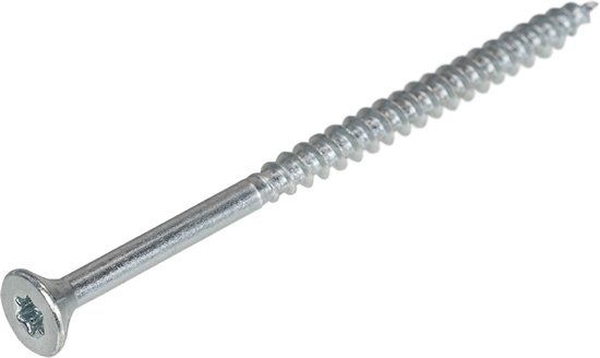 Hoenderdaal Spaanplaatschroef verzinkt platkop tx-25 4.5X70/42 deeldraad (200)