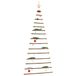 vidaXL Sapin de Noël suspendu avec étoile de cime 100x210 cm branche naturelle