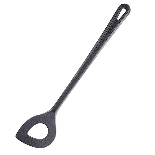 Westmark Spitse roerlepel met gat, 30 cm, Gentle, zwart, 28872270