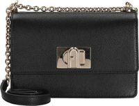 Furla 1927 Mini Schoudertas Leer Zwart