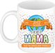 Bellatio Decorations Naam mok mama Elise - wit - keramiek - 300 ml