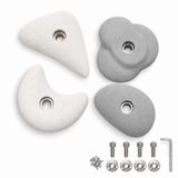 MAMOI® Klimgrepen, set klimstenen voor de muur, binnen- en buitengrepen, klimgrepen voor kinderen, bouldergrepen